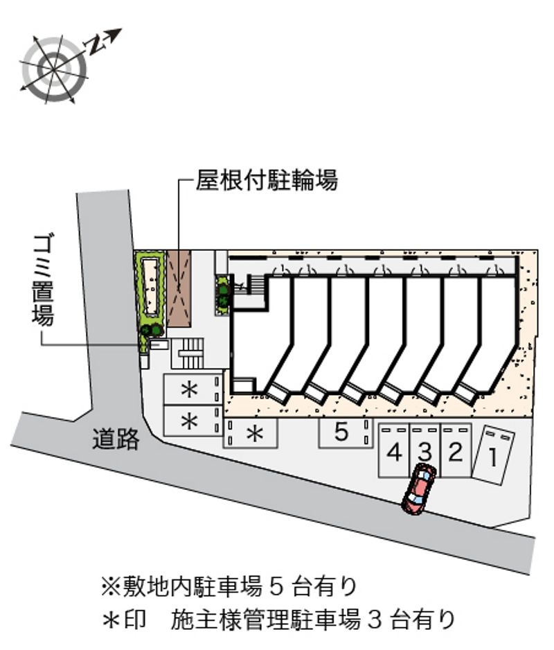 レオネクスト太田川 配置図