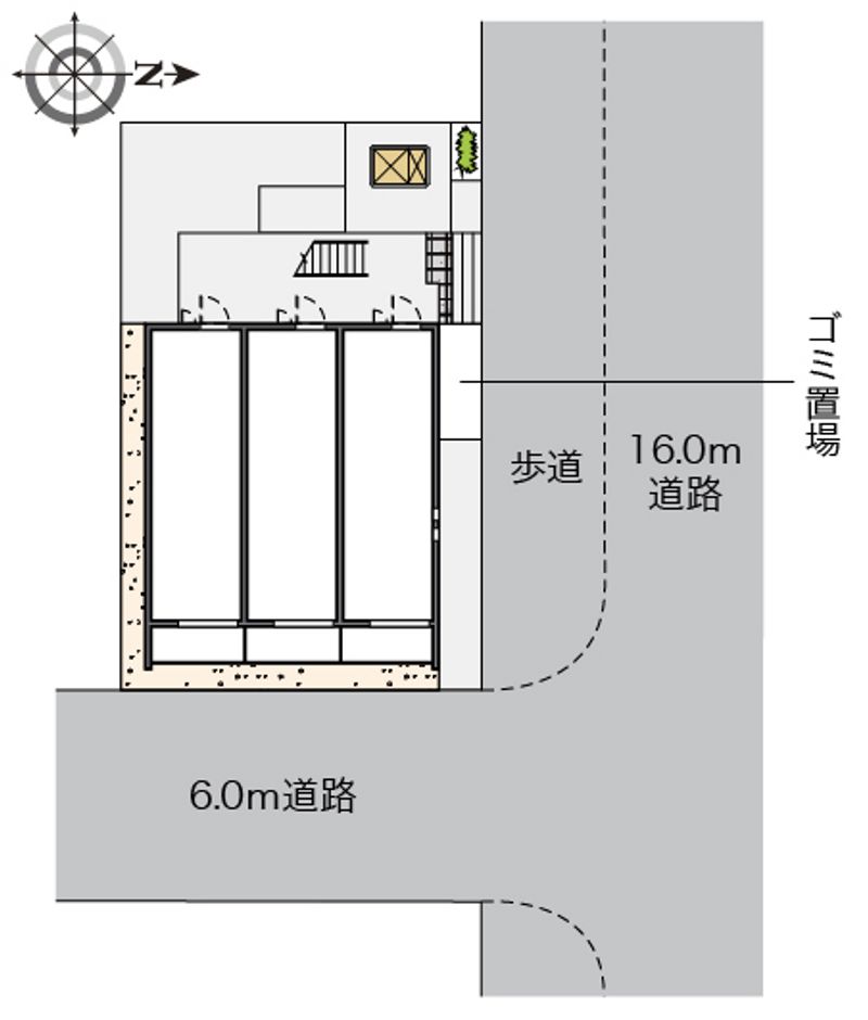 クレイノ城山Ⅲ 配置図