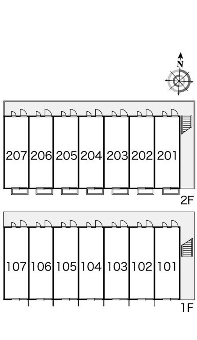 レオパレスＳＡＩＣＨＩ 間取配置図