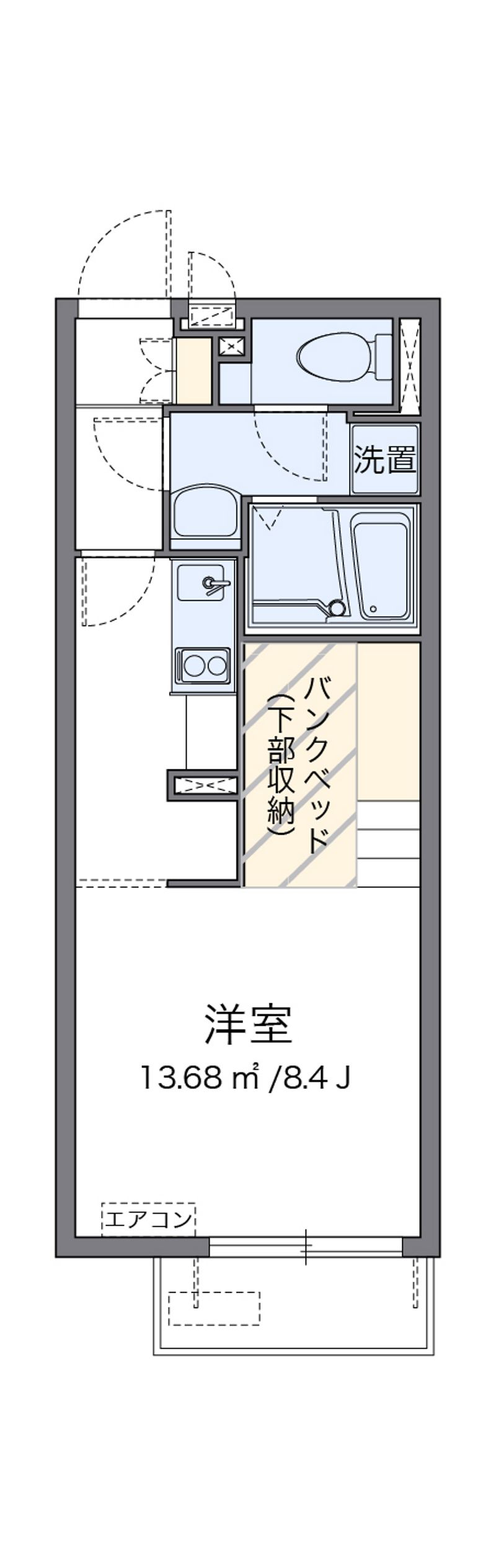 レオネクストボナール 間取図