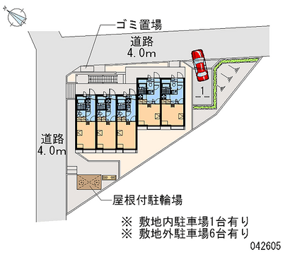 42605 Monthly parking lot