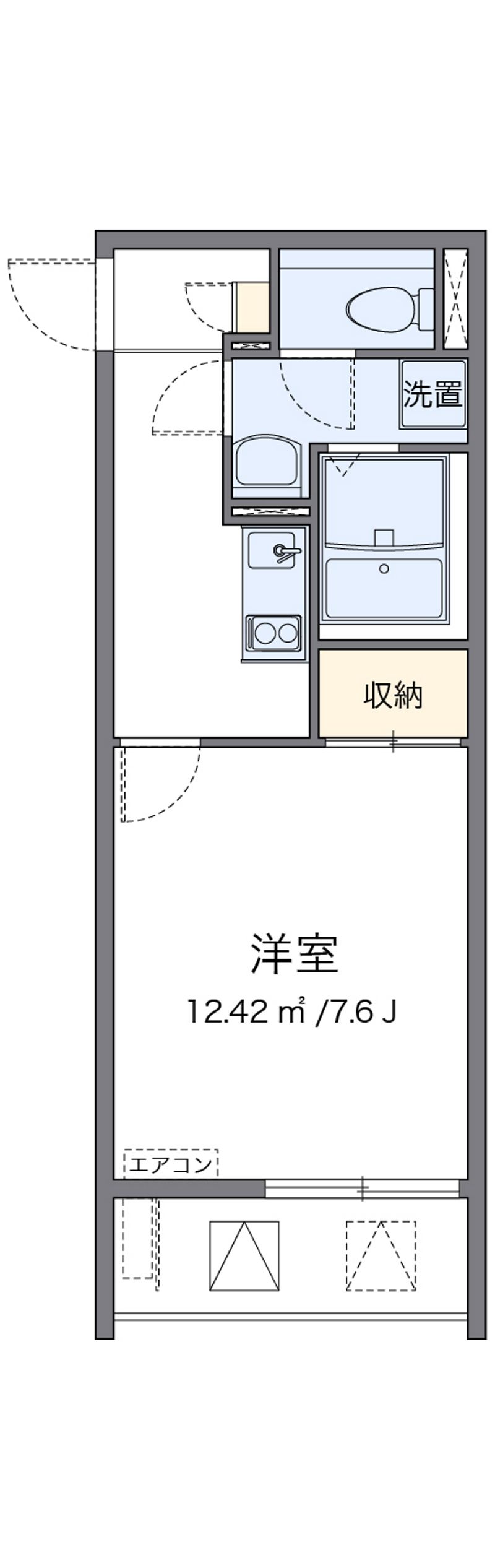 クレイノエルア 間取図
