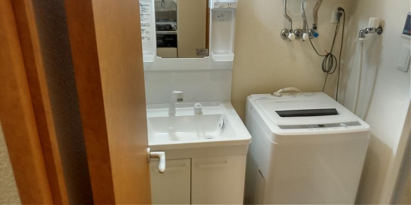 レオパレスサンシロイシ 洗面台
