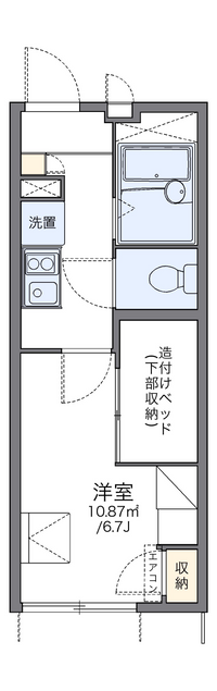 レオパレス明和第２ 間取り図