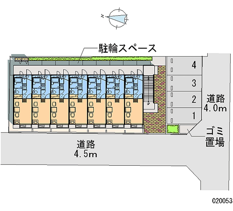 レオパレスコバヤシ 月極駐車場