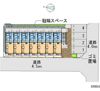 20053 Monthly parking lot