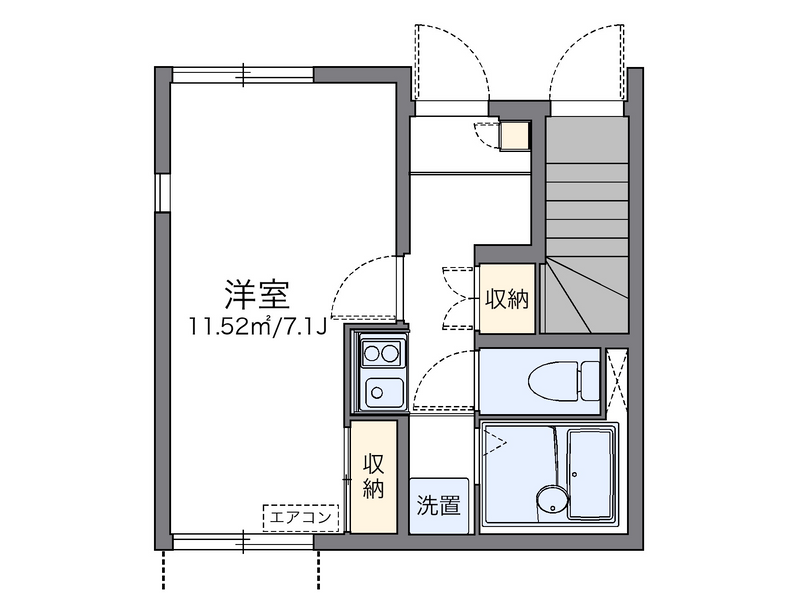 レオネクストＴＥＮＪＩＮ 間取り