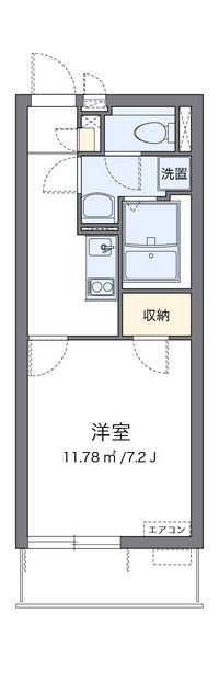 クレイノほっと熊谷 間取り図