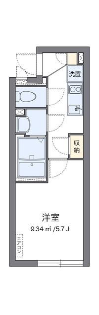 クレイノＩＮＯＵＥ 間取り図