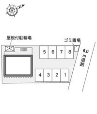 レオパレスグレースエイト 駐車場