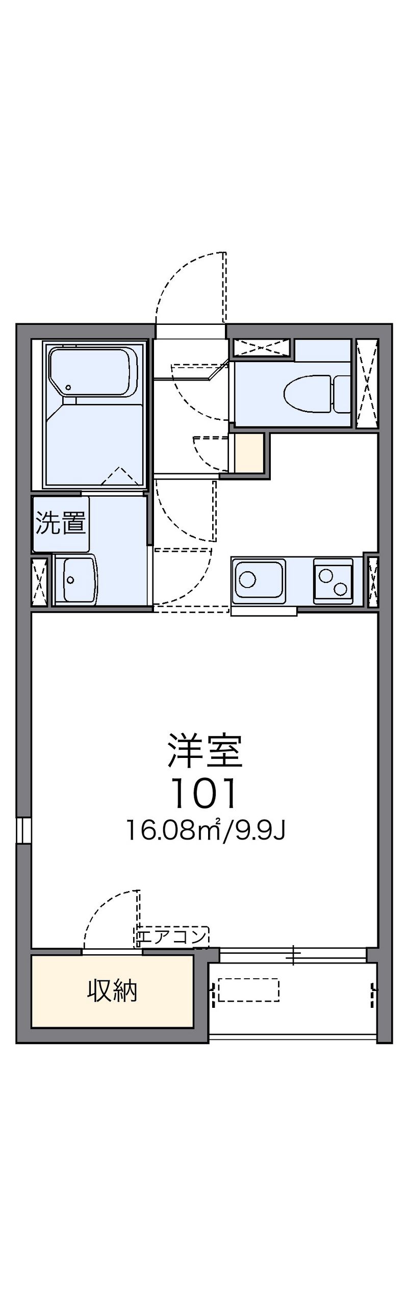レオネクスト翠 間取図