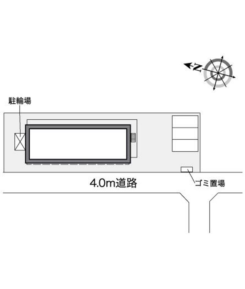 レオパレスカリエン 配置図