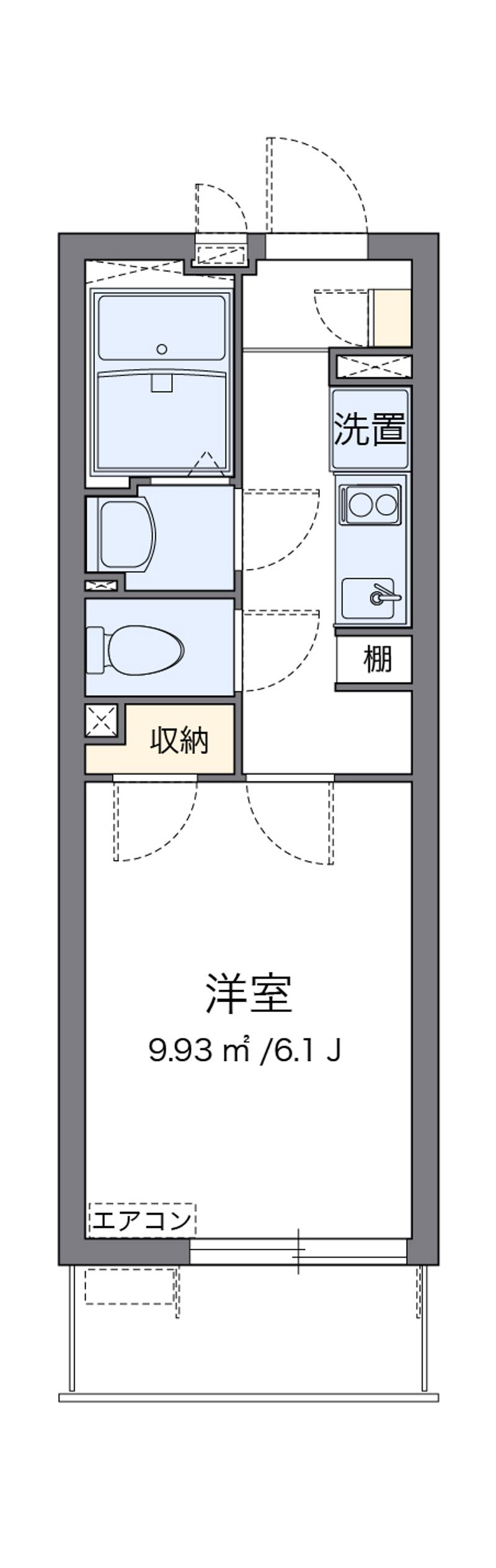 クレイノラ　メゾン根岸 間取図