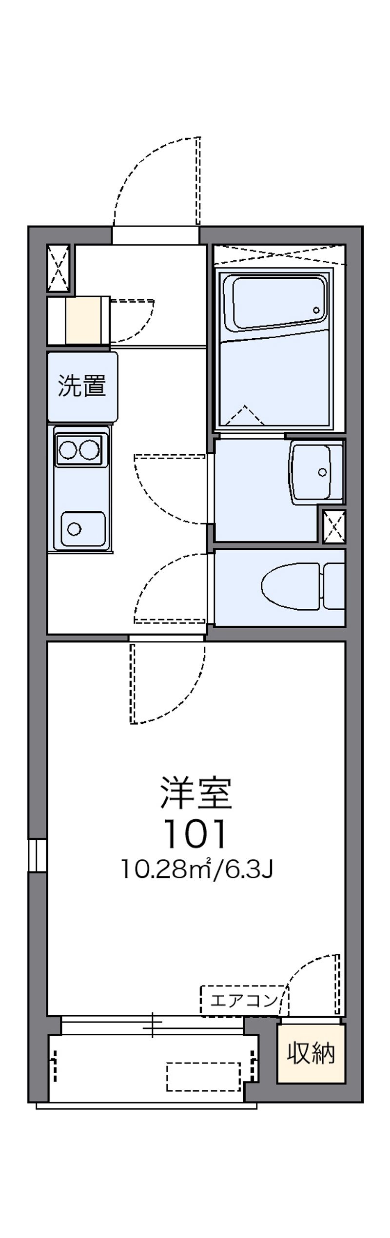 レオネクストグラン吉塚 間取り