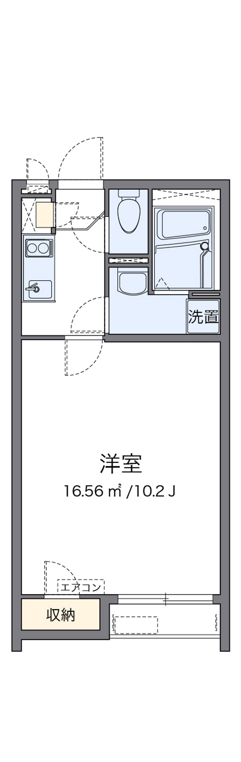 クレイノシャルムＺＥＮ 間取り