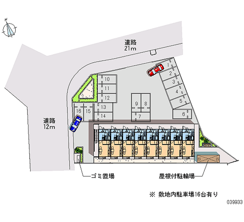 レオパレス君津ウェーブ 月極駐車場