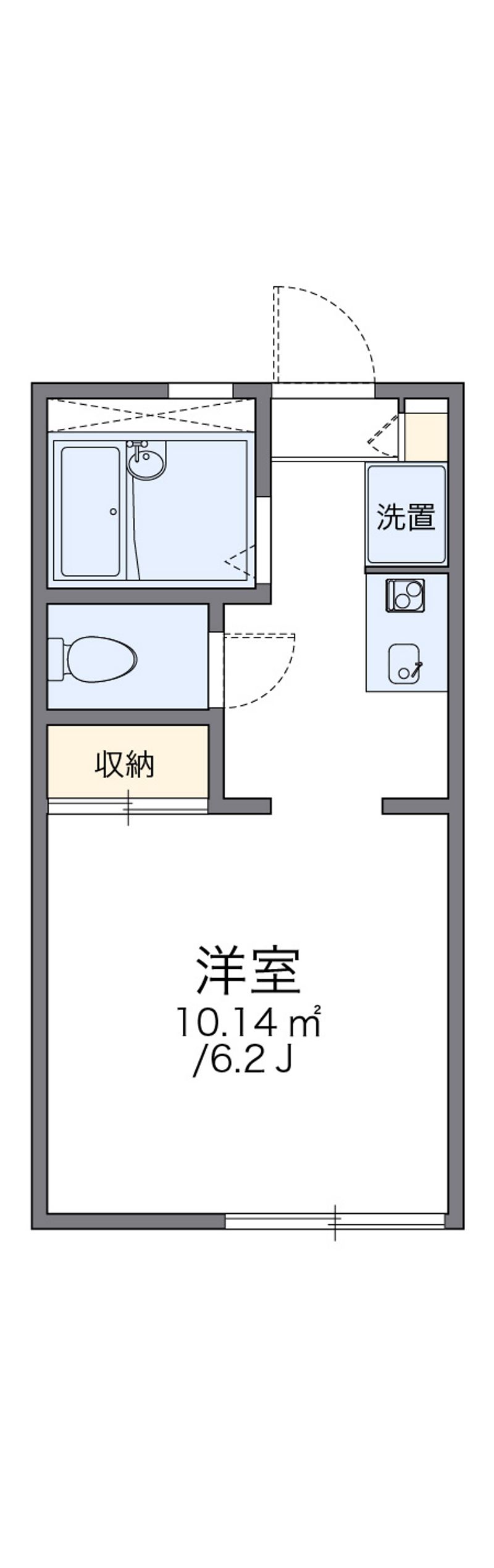 レオパレスＡＸＩＡ 間取り