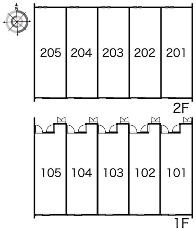 レオネクストリバティＮ 間取り配置図