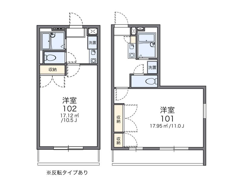 レオパレスＭ 間取図