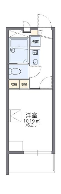 レオパレスルミエール森彦 間取り図