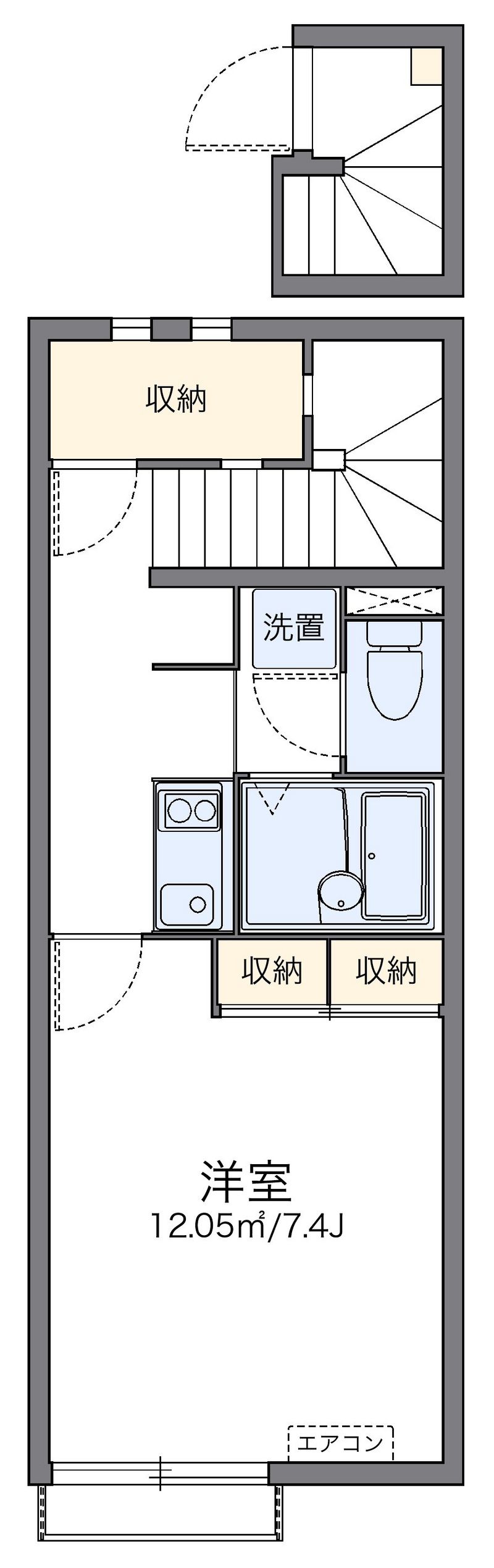 レオネクストコートドール 間取図