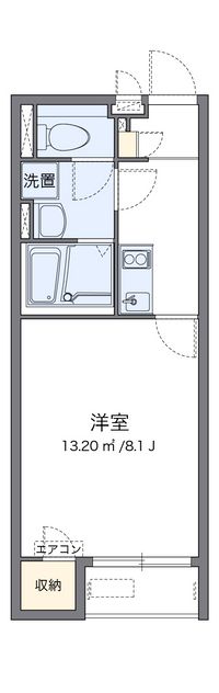 クレイノグリー柳沼 間取り図