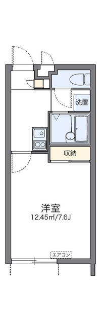 レオパレス浜柳 間取り図