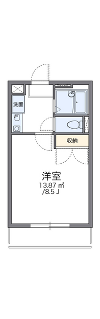 レオパレスグリーンロードΙ 間取り図