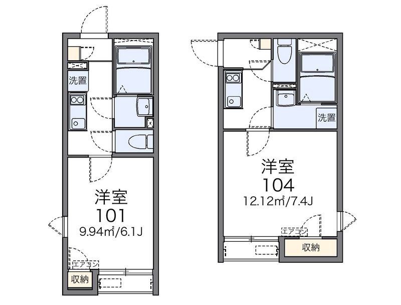 レオネクストスマイルエイト 間取図