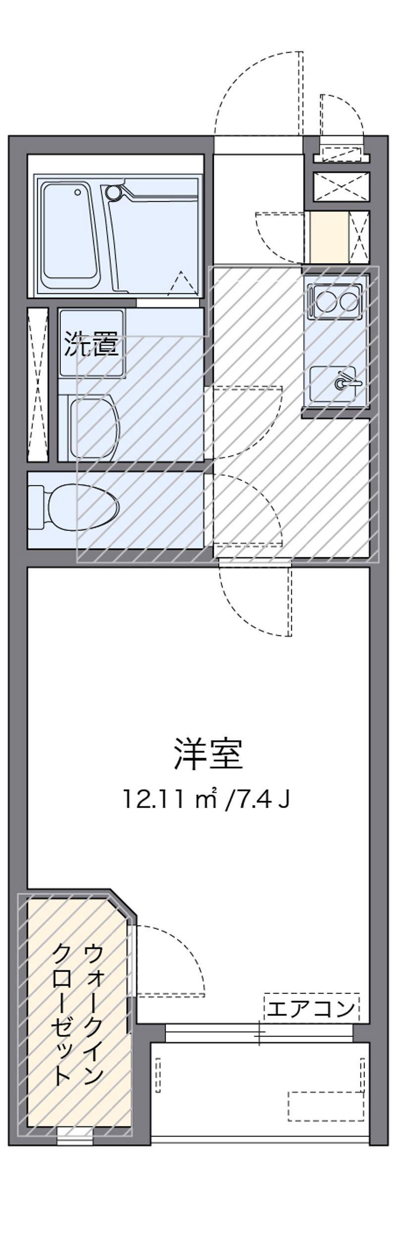 レオネクストフォンテ 間取図