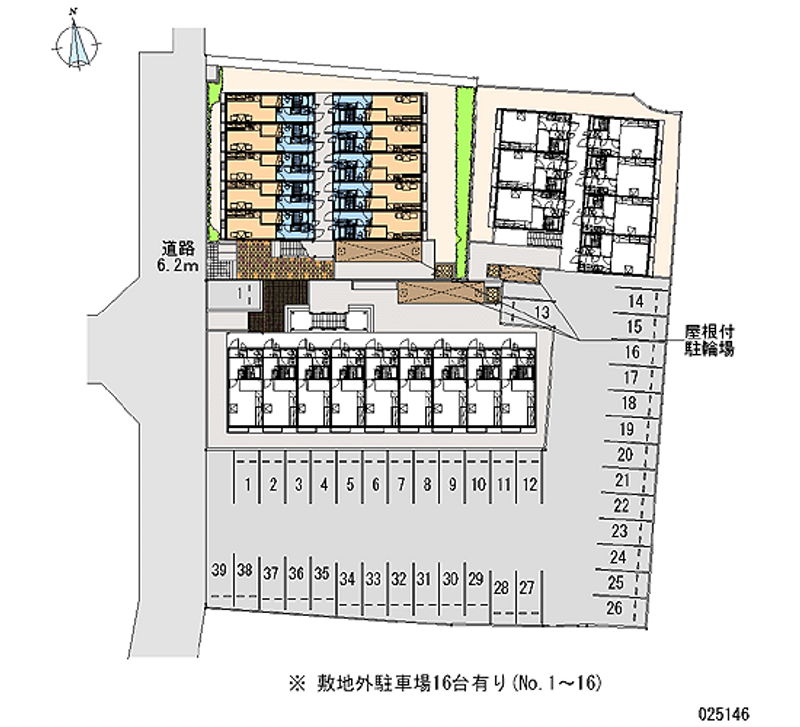 25146 Monthly parking lot