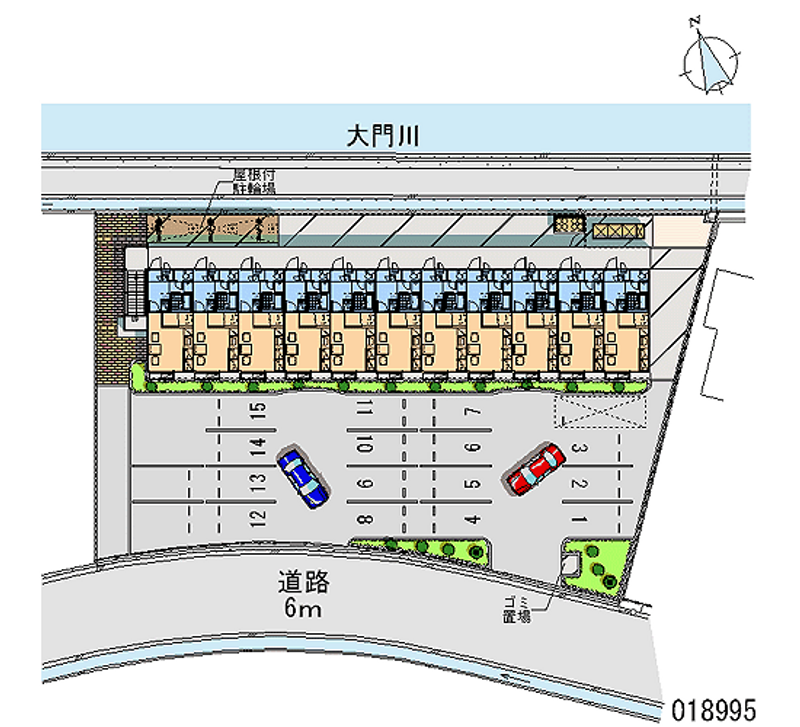 レオパレスティーダ 月極駐車場