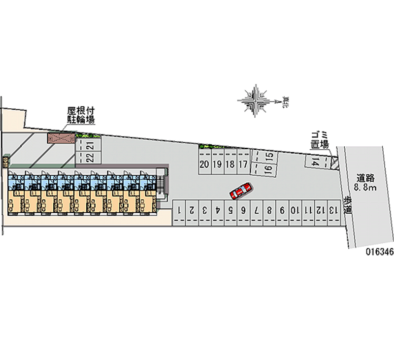 16346月租停車場