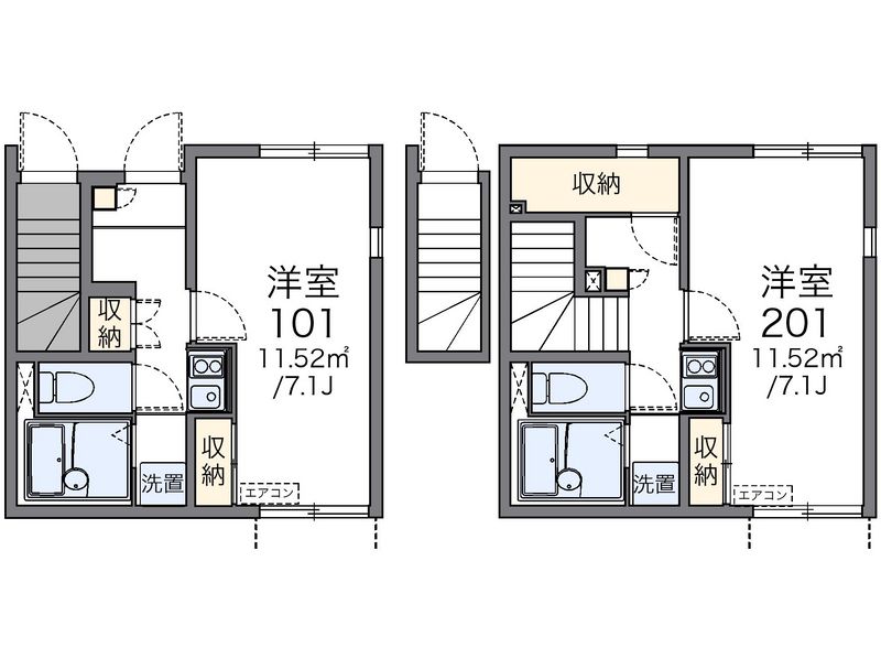 レオネクストＮ 間取図