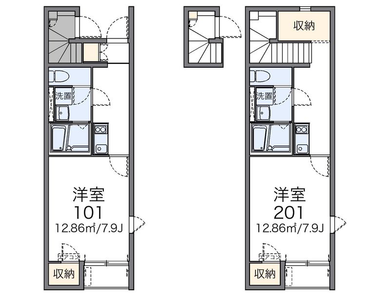 レオネクスト柴Ｑ 間取図