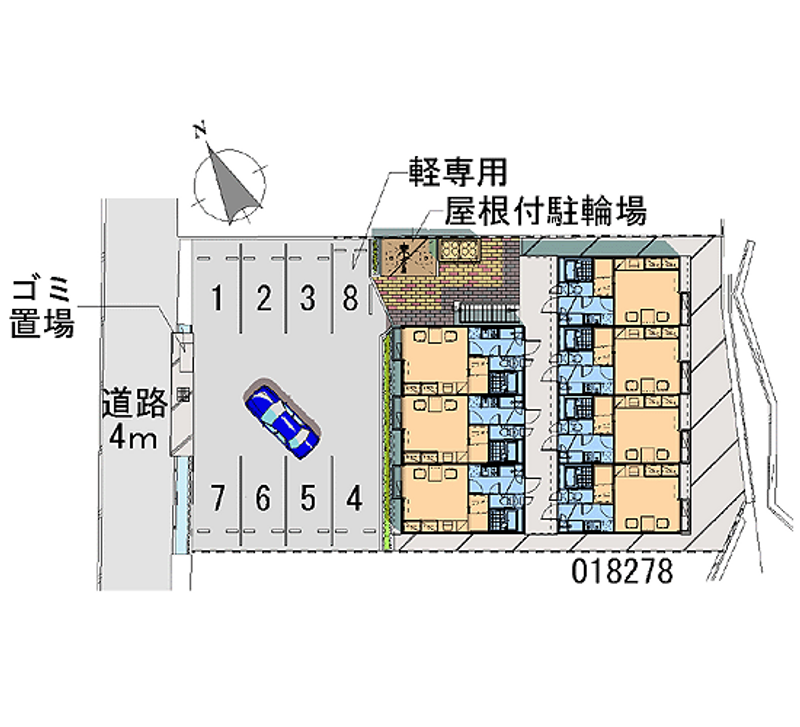 18278月租停車場