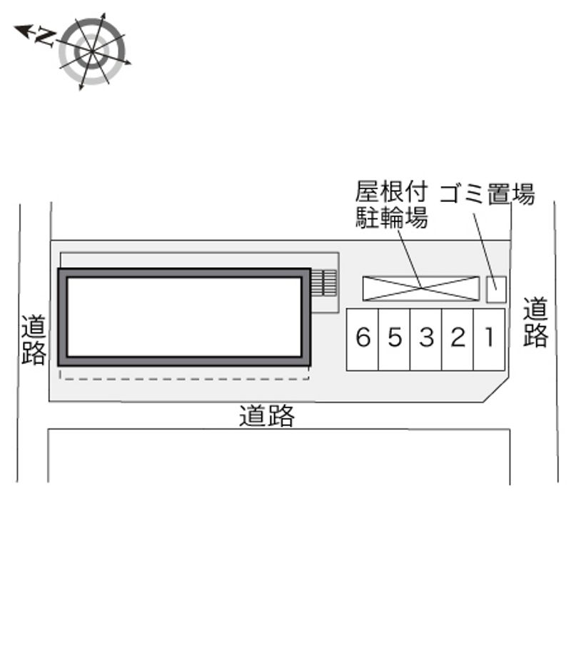 レオパレスカサブランカ 配置図