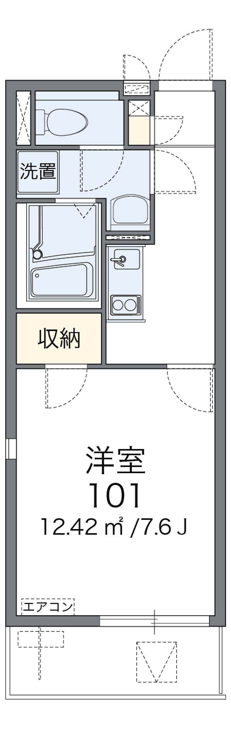 レオネクストヴィオラ 間取図