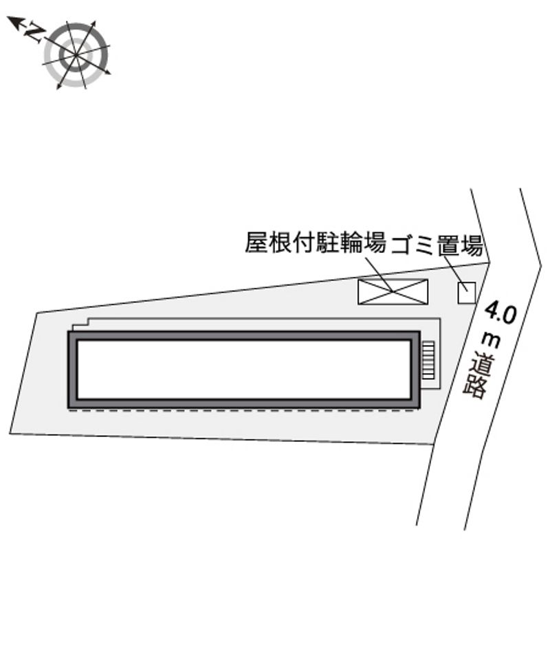 レオパレスＳｈｉｎｍｅｙ 配置図