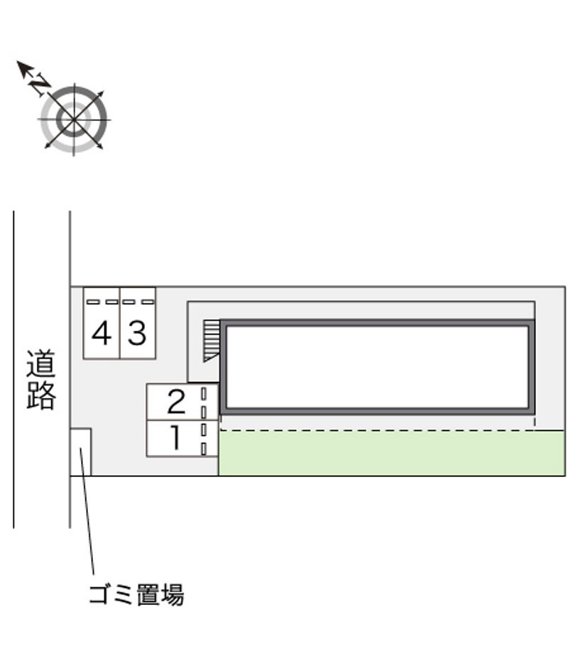 レオパレスセードル 配置図