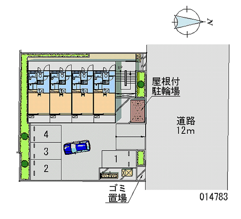 14783 Monthly parking lot