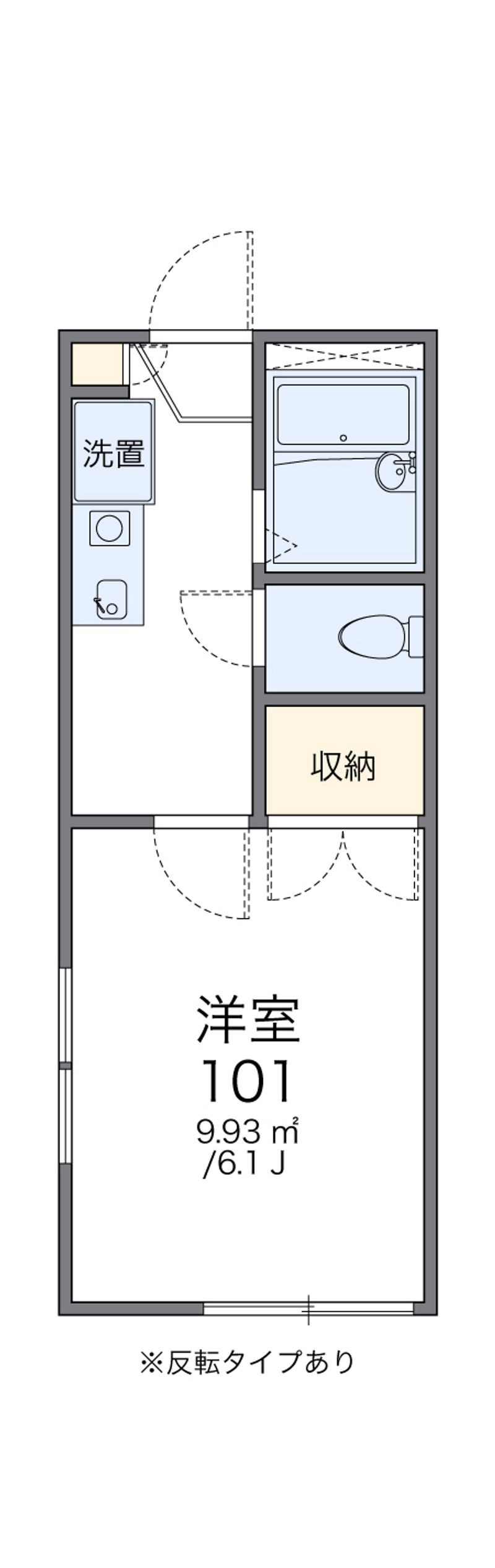 レオパレスＲＡＦＦＩＮＡＴＯⅡ 間取図