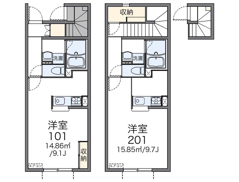 レオネクストフェリーチェ 間取図