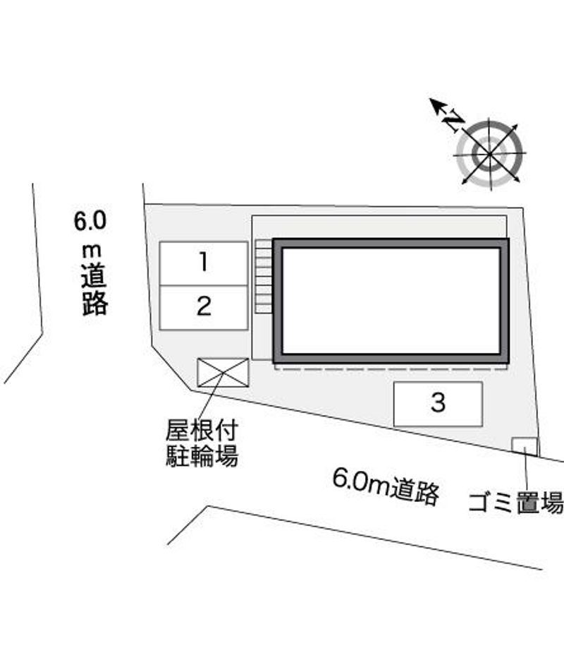レオパレストリニ 配置図