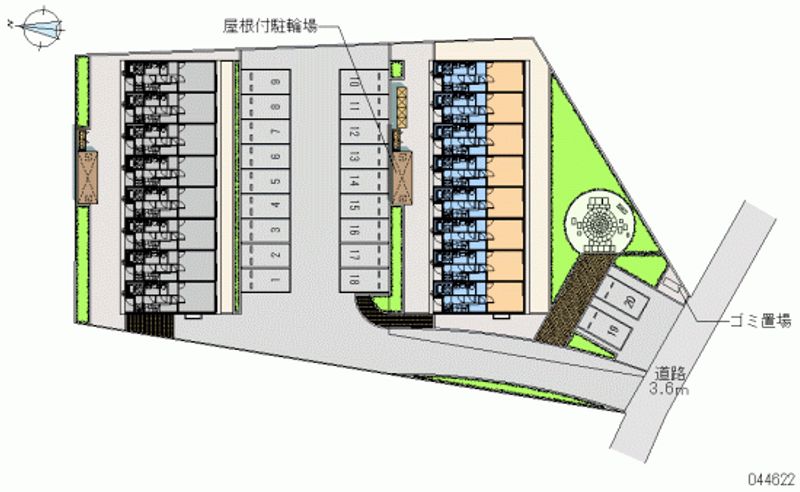 44622月租停車場