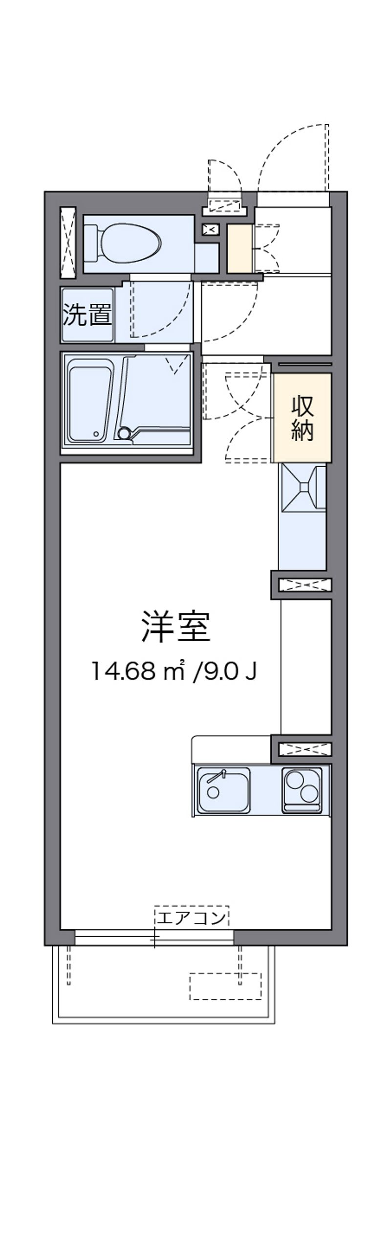 ミランダＮｅｘｔ　ＳｔａｇｅⅢ 間取図