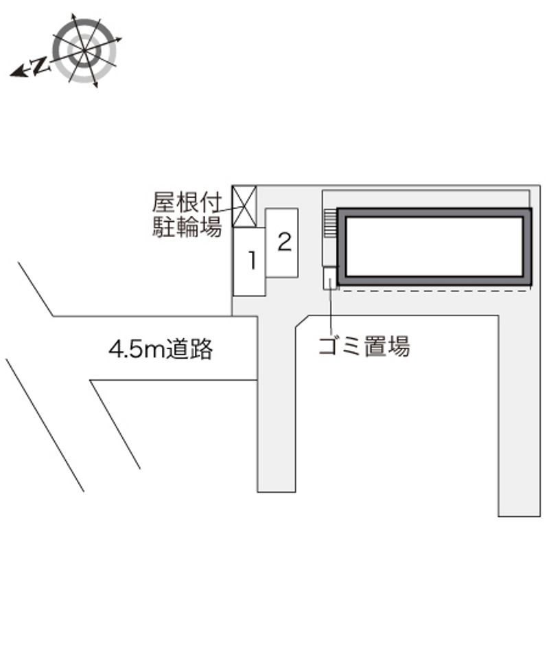 レオパレスワンズライフ 配置図