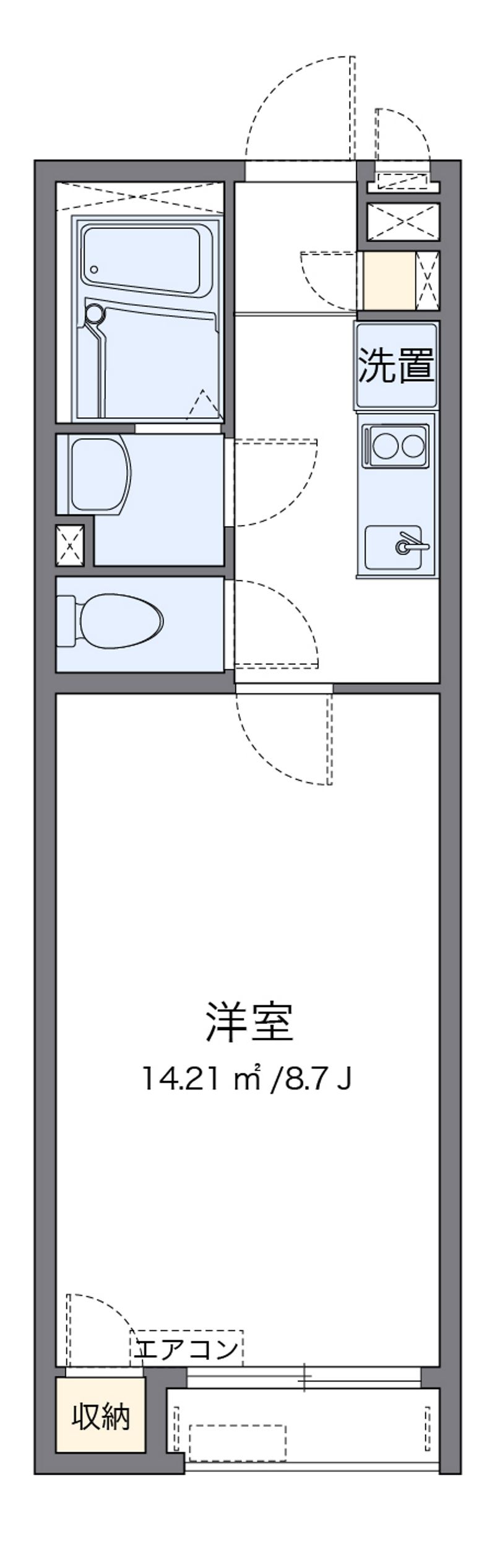 クレイノグリーンハウス 間取り