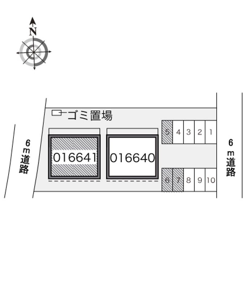 レオパレスゴールド 駐車場