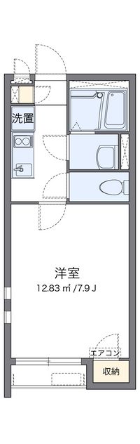 クレイノセディ今里 間取り図